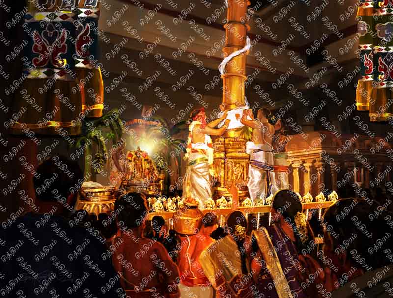 கொடியேற்றம் (திருவல்லிக்கேணி ஸ்ரீபார்த்தசாரதிப் பெருமாள்)