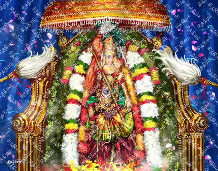 மீனாட்சி பட்டாபிஷேகம் (மதுரை அரசியாக அங்கயற்கண் அம்மை)