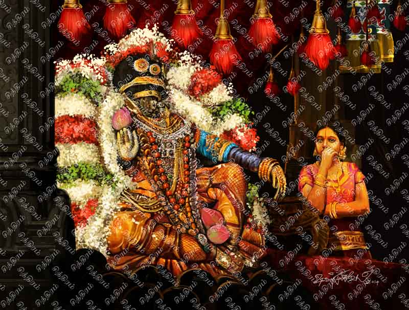 மோகினி அலங்காரம் (திருவல்லிக்கேணி ஸ்ரீபார்த்தசாரதிப் பெருமாள்)